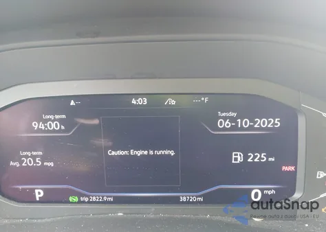 2023 Volkswagen Atlas 2.0T Se W/Technology from USA, damaged, VIN 1V2KP2CAXPC522257